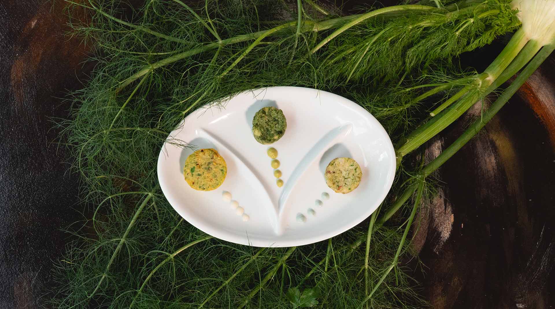 piatto di cucina vegana del ristorante GingerGi a Padova